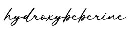 单词hydroxybeberine书写