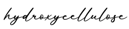 单词hydroxycellulose书写