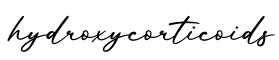 单词hydroxycorticoids书写