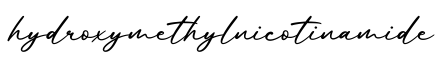 单词hydroxymethylnicotinamide书写