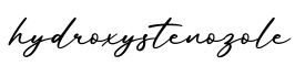 单词hydroxystenozole书写