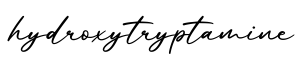 单词hydroxytryptamine书写