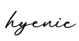 单词hyenic书写
