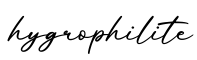 单词hygrophilite书写
