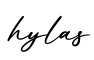 单词hylas书写