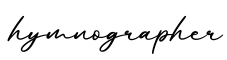 单词hymnographer书写