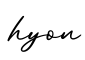 单词hyon书写