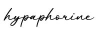 单词hypaphorine书写