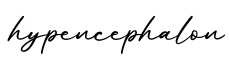单词hypencephalon书写