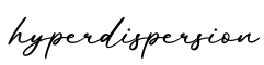 单词hyperdispersion书写