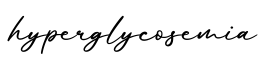 单词hyperglycosemia书写