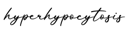 单词hyperhypocytosis书写