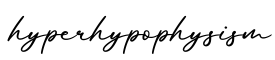 单词hyperhypophysism书写