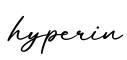 单词hyperin书写