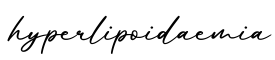 单词hyperlipoidaemia书写