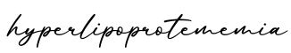 单词hyperlipoprotememia书写