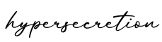 单词hypersecretion书写