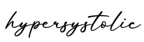 单词hypersystolic书写