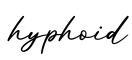 单词hyphoid书写