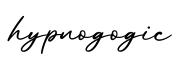 单词hypnogogic书写