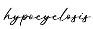 单词hypocyclosis书写