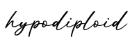 单词hypodiploid书写
