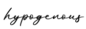 单词hypogenous书写