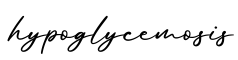 单词hypoglycemosis书写