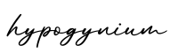 单词hypogynium书写