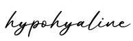 单词hypohyaline书写