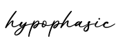 单词hypophasic书写