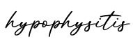 单词hypophysitis书写