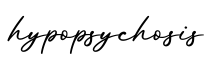 单词hypopsychosis书写