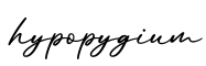 单词hypopygium书写