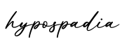 单词hypospadia书写