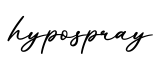 单词hypospray书写