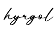 单词hyrgol书写