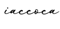 单词iaccoca书写