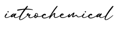 单词iatrochemical书写