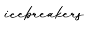 单词icebreakers书写