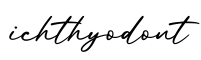 单词ichthyodont书写