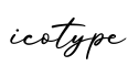 单词icotype书写