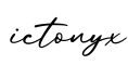 单词ictonyx书写
