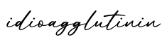 单词idioagglutinin书写