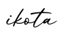 单词ikota书写