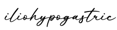 单词iliohypogastric书写