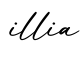 单词illia书写