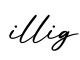 单词illig书写