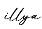 单词illya书写