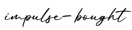 单词impulse-bought书写